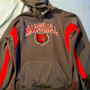 Marshall hoodie moisture wicking sweatshirt